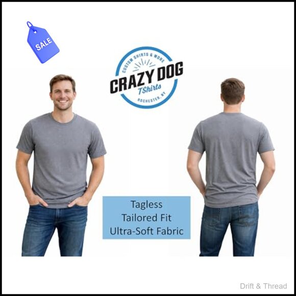 Men's Vintage Camp Crystal Lake Horror Movie T-Shirt, Halloween Attire - Picture 5 of 7